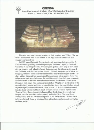 Orenda Report Treatise for Fetishes by Frank Aon pg2